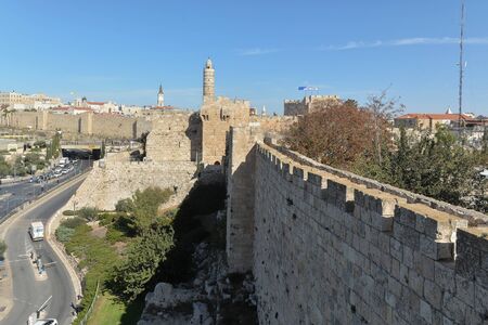 Jerusalem, the old city. The crossroads of civilizations and a place to live is the city of...