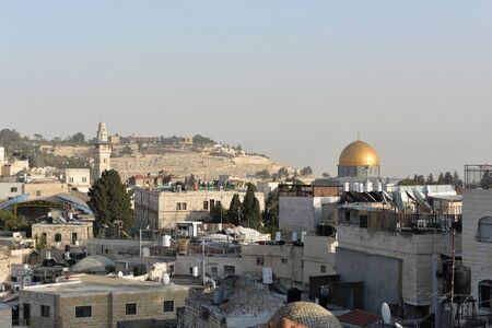 Jerusalem, the old city. The crossroads of civilizations and a place to live is the city of...
