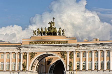 St. Petersburg in the summer. Sights of the northern capital of Russia.