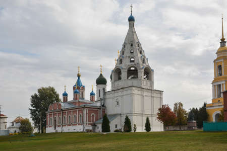 Orthodox churches in Kolomna. Autumn in the historical part of the city of Kolomna in the Moscow...