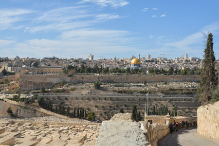 Jerusalem, the Old City. The historical center of Jerusalem, Israel.