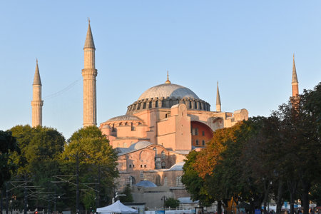 Istanbul is the largest city in Turkey. The European, historical part of the city.