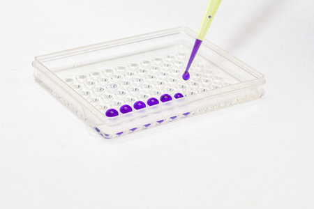 In a modern biological laboratory. A place where scientific discoveries are made.