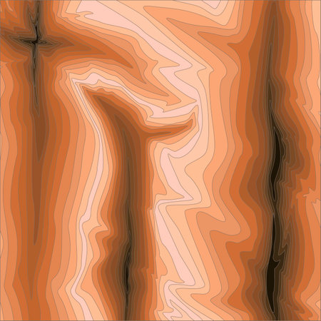 patterned texture reminiscent of the structure of stone or wood in brown tonesのイラスト素材