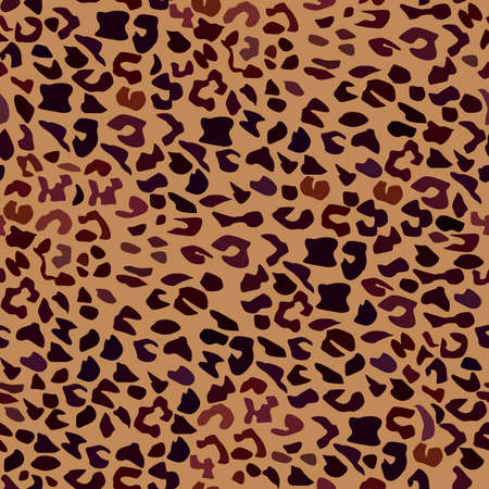 seamless pattern in the form of a spotted leopard for fabrics and wallpapers