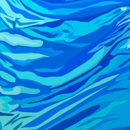 abstract vector background of various shades of blueのイラスト素材