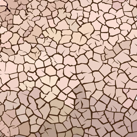 background texture consisting of an image of dry cracked earthのイラスト素材