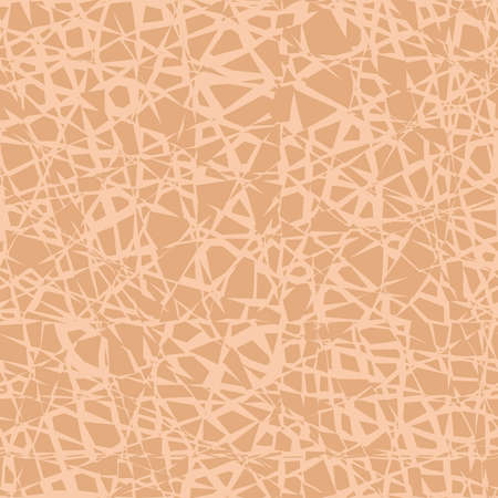 seamless background in the form of a surface covered with cracks and roughness in beige tones for prints on fabric, wallpaper, building tiles, as well as for wall decoration of other interior elementsのイラスト素材