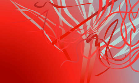 abstract background with a pattern in red and white colors for the decoration of rooms, coatings,...
