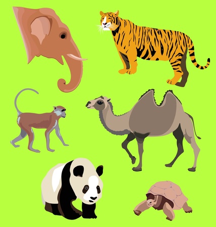 animal icons vector set のイラスト素材