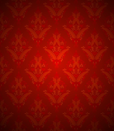 Vintage wallpaper textureのイラスト素材