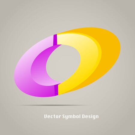 Creative Abstract Icon Symbol Graphic Illustrationのイラスト素材