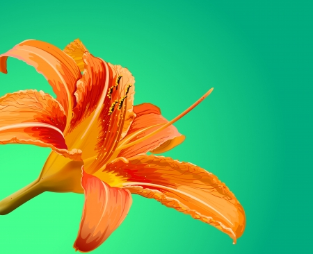 Abstract flower blossom background templateのイラスト素材