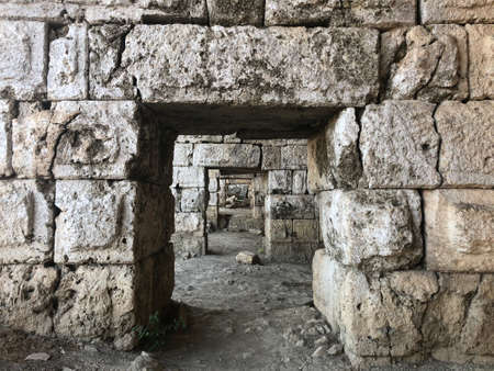 Perge Ancient Stadium, Antalya.の写真素材