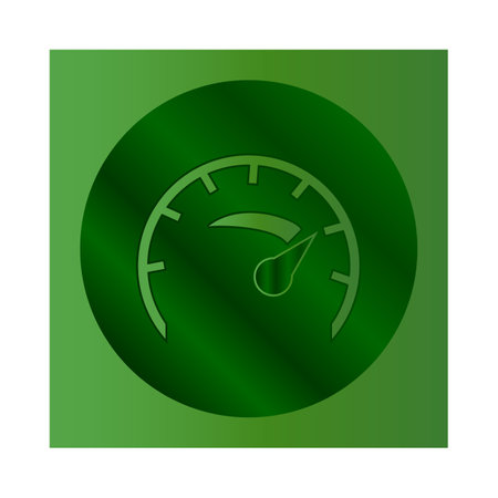 Speedometer of the car. Stock vector illustration.
