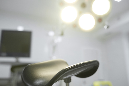 Gynecological room at the hospitalの写真素材