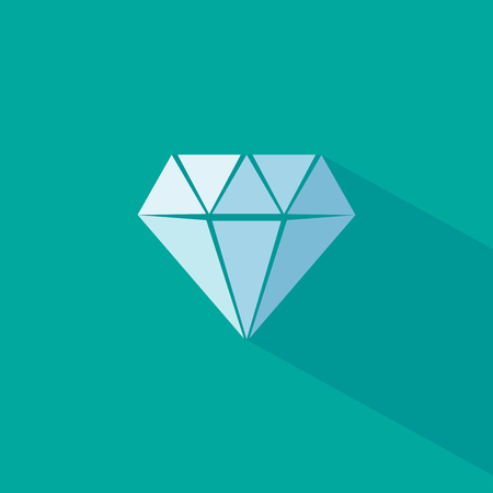 Diamond Icon Vector. isolated on background. Vector illustration. Eps 10.のイラスト素材