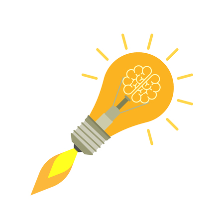 Idea concept. isolated. Vector illustration.のイラスト素材