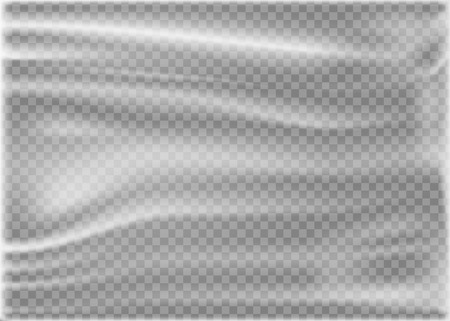Transparent Polyethylene Plastic Warp.のイラスト素材