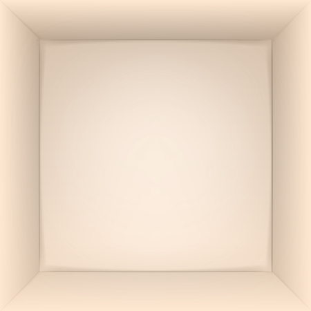 Box 3d top view.のイラスト素材