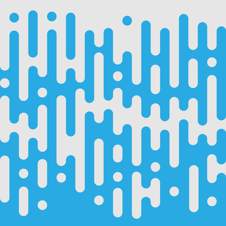 Halftone transition pattern background. Irregular rounded lines. Vector illustration. Eps 10.のイラスト素材