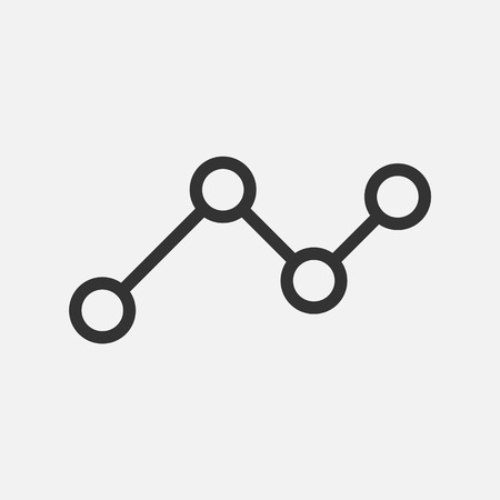 line graphic icon isolated on white background. Vector illustration. Eps 10.のイラスト素材