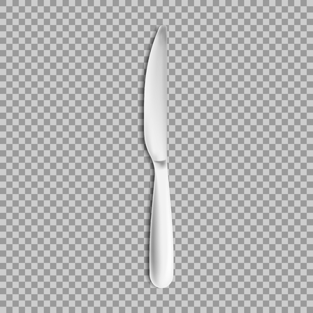 Knife isolated on white background. Vector illustration. Eps 10のイラスト素材