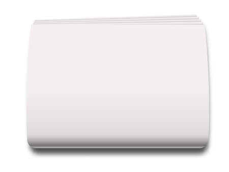 realistic newspaper. Newspaper template. Daily press empty paper. Journal vector mockup. vector illustration. Eps 10.のイラスト素材