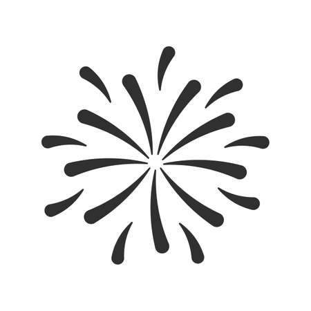 firework icon. Fireworks holidays icon concept. vector illustration. Eps 10.のイラスト素材