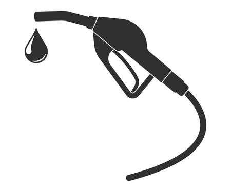 Fuel pump nozzle icon. vector illustration. Eps 10のイラスト素材