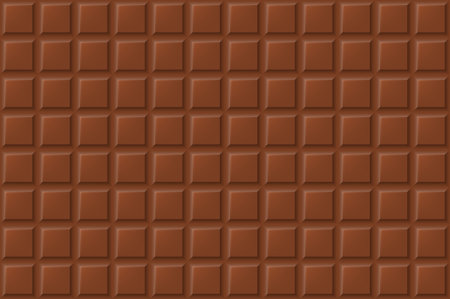 Chocolate bar tile texture background. vector illustration. Eps 10.のイラスト素材