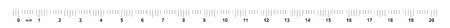 20 inch tape measure ruler with 1/16 inch markings. Imperial gridのイラスト素材