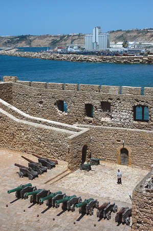 Old portuguese architecture of Safi in Mrocco