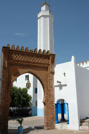 The city of Larache in Moroccoの写真素材