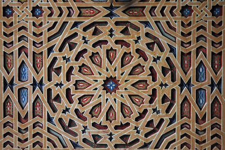Traditional and handicraft zellige (tile) in Morocco