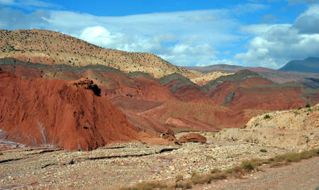 Kasbah of Ouarzazate in Moroccoの写真素材