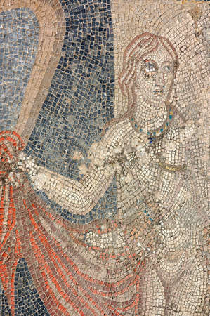 Archaeological site of Volubilis in Moroccoの写真素材