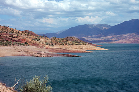 Beautiful natural landscape of Moroccoの写真素材