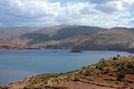 Beautiful natural landscape of Moroccoの写真素材