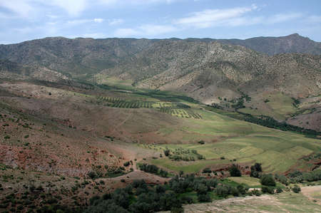 Beautiful natural landscape of Moroccoの写真素材