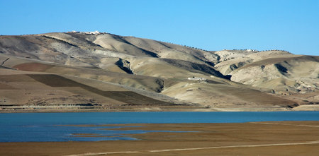 Beautiful natural landscape of Moroccoの写真素材