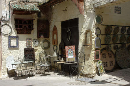 Tetouan Andalusian city in Moroccoの写真素材
