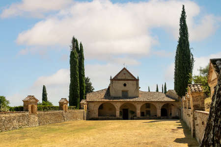 La Scarzuola, by architect Tomaso Buzzi. Montegabbione, Terni, Italy.のeditorial素材