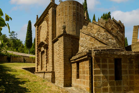 La Scarzuola, by architect Tomaso Buzzi. Montegabbione, Terni, Italy.のeditorial素材