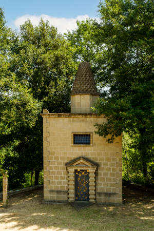 La Scarzuola, by architect Tomaso Buzzi. Montegabbione, Terni, Italy.のeditorial素材