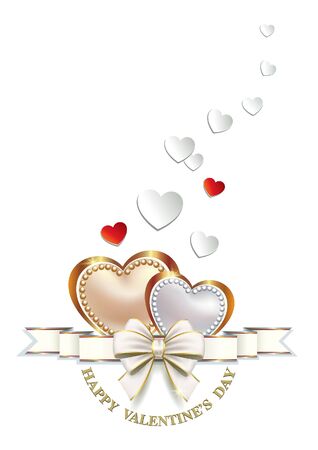 happy valentine's dayのイラスト素材