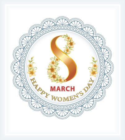 March 8のイラスト素材