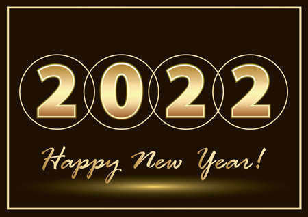 Merry Christmas 2022. New Years holiday banner, poster. Festive greetings text font with light....