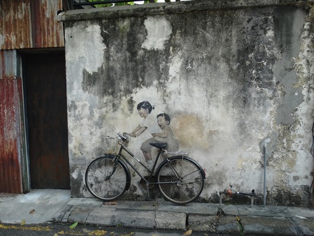street arts in Penangのeditorial素材