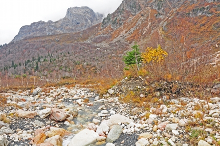 Caucasian landscape  Russia の写真素材
